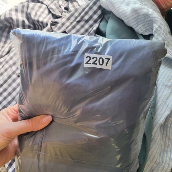 100% Linen Blazer Mens XL Navy Blue Two Button Material London Classic Preppy - Picture 11 of 11